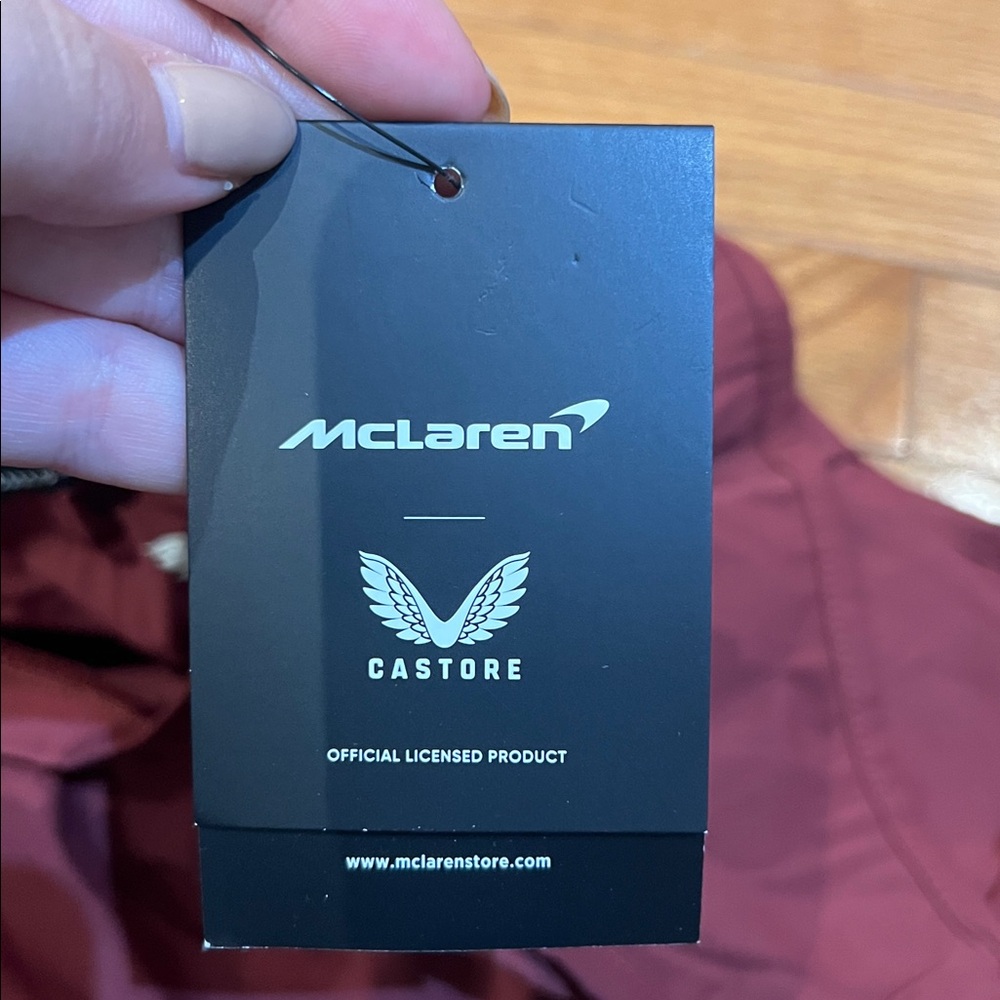 Castore for McLaren Official Licensed Product Burgundy Athletic Tank, US 4 NWT - Picture 5 of 7